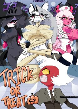 Cover Moxxie’s Trick or Treat – Carliabot