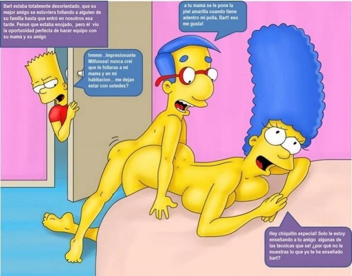 Los Simpsons (Comic XXX) - b5accf22faeaacd2c61af0dacd912b42