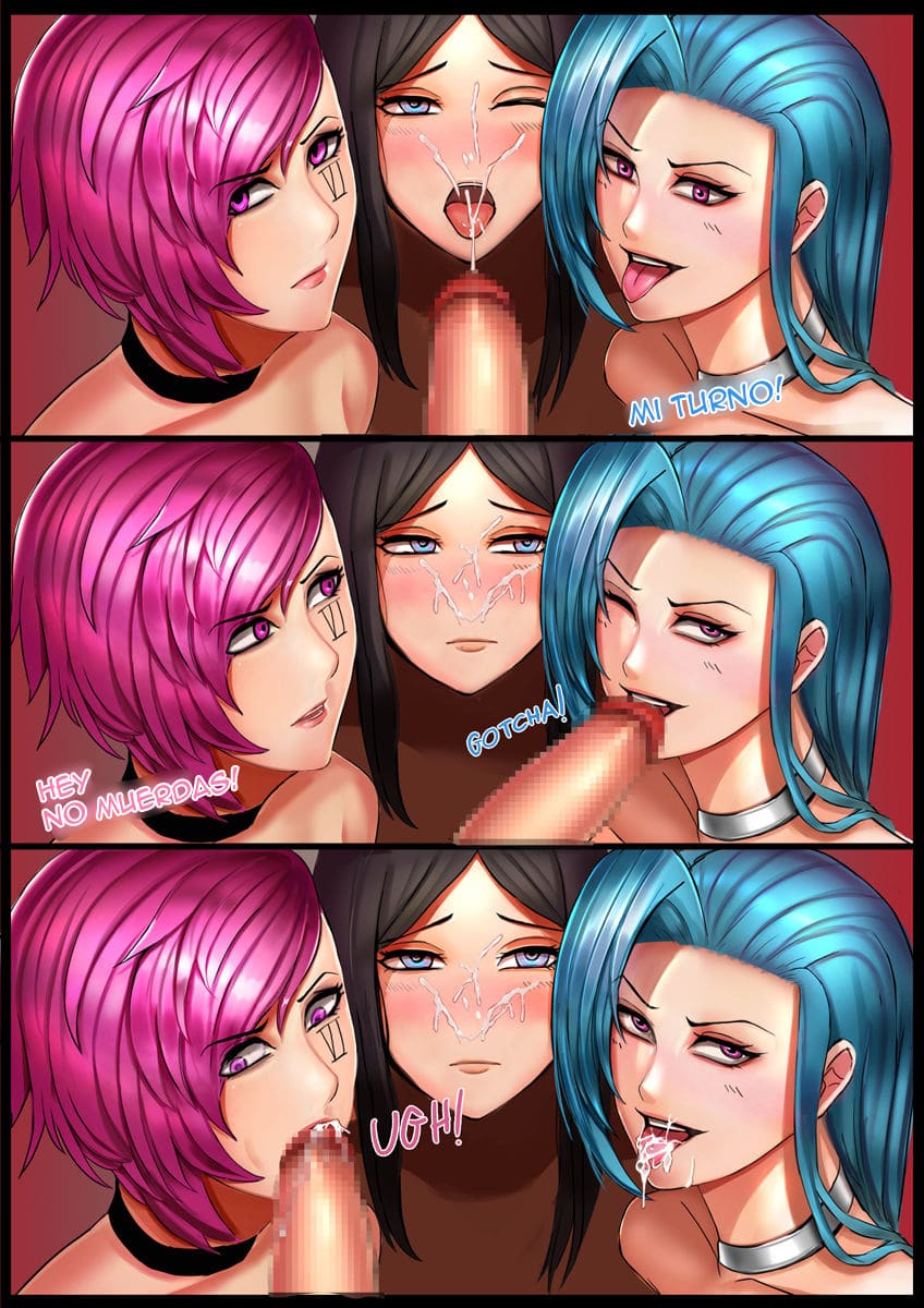 Cait x Vi x Jinx – LoL Hentai - 29088407b286065856a532d18ac7fc94