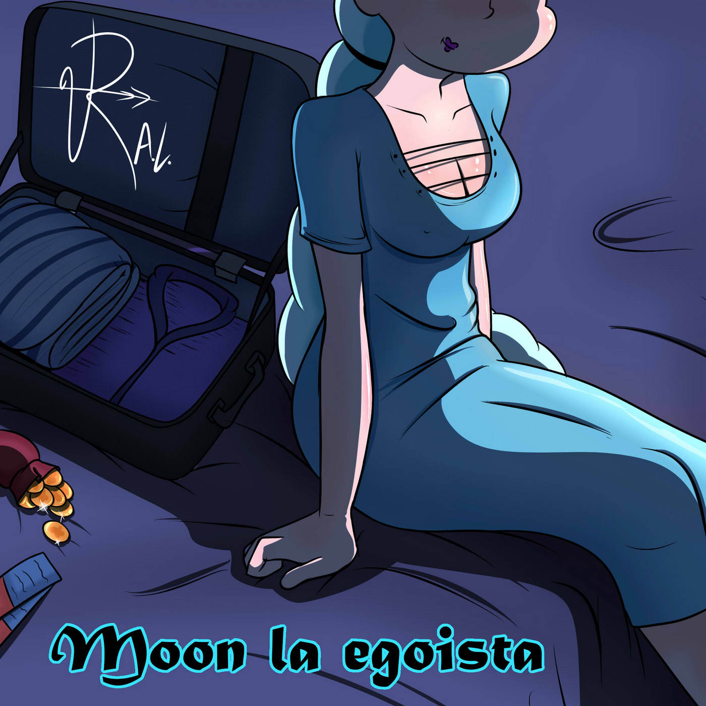 Moon la Egoista – RogueArtLove - 37e0841179374085abc459b49c3aead6