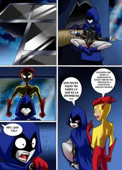 Raven vs Flash – Palcomix