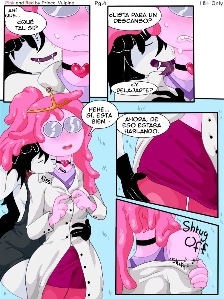 Pink and Red – Bubbline Comic - 64698eb5410438a38b1a1f6285003746