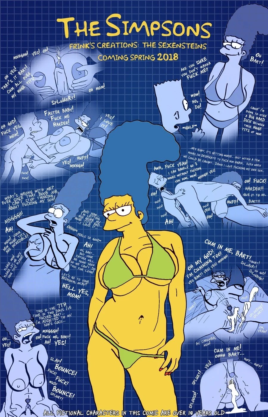 The Simpsons are The Sexenteins - 797c8070705ed48d965551912ae40bcb