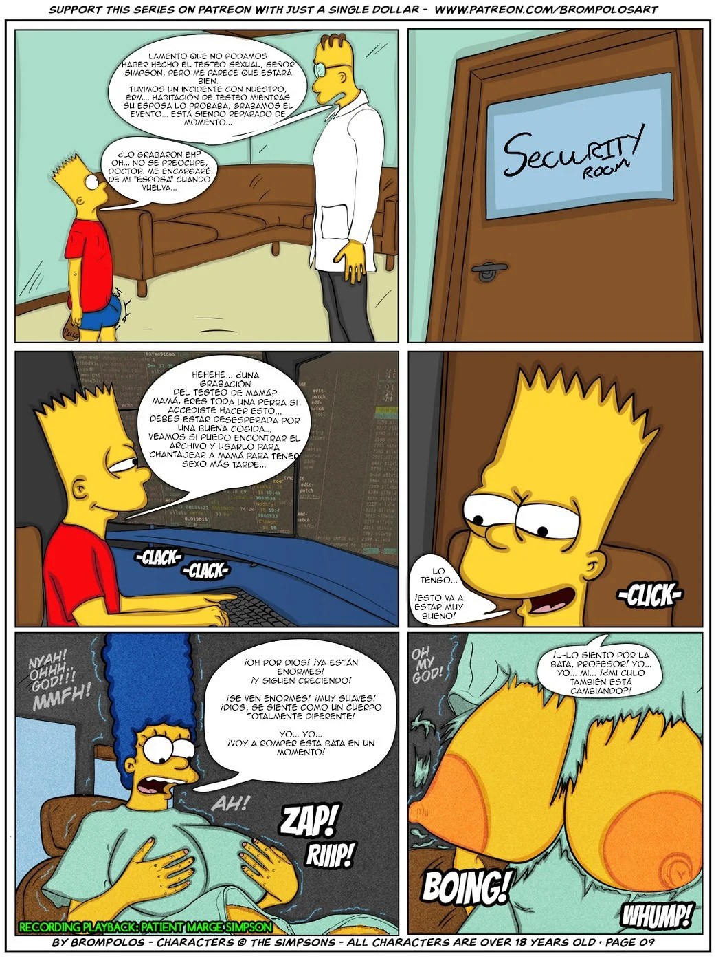 The Simpsons are The Sexenteins - dac6a115b8e368b021c51b98502c1529