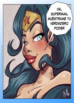 Cover Wonder Woman – Sarah con Hache