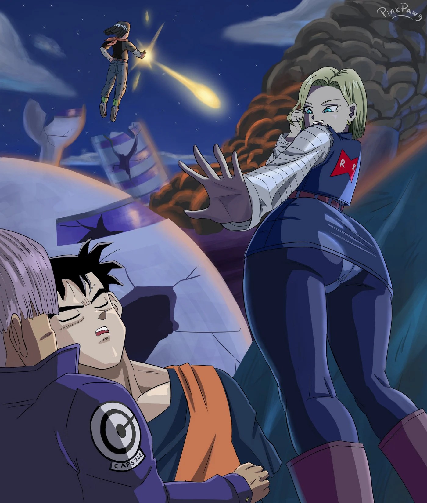 Android 18 Stays in the Future – Pink Pawg - f96765544659d3a8db1ea818c90300d8