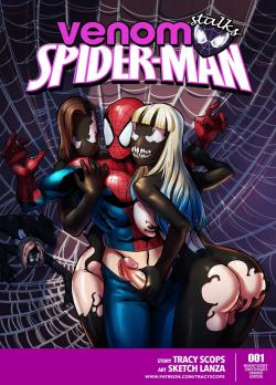 Cover Venom Stalks Spiderman – Tracy Scops