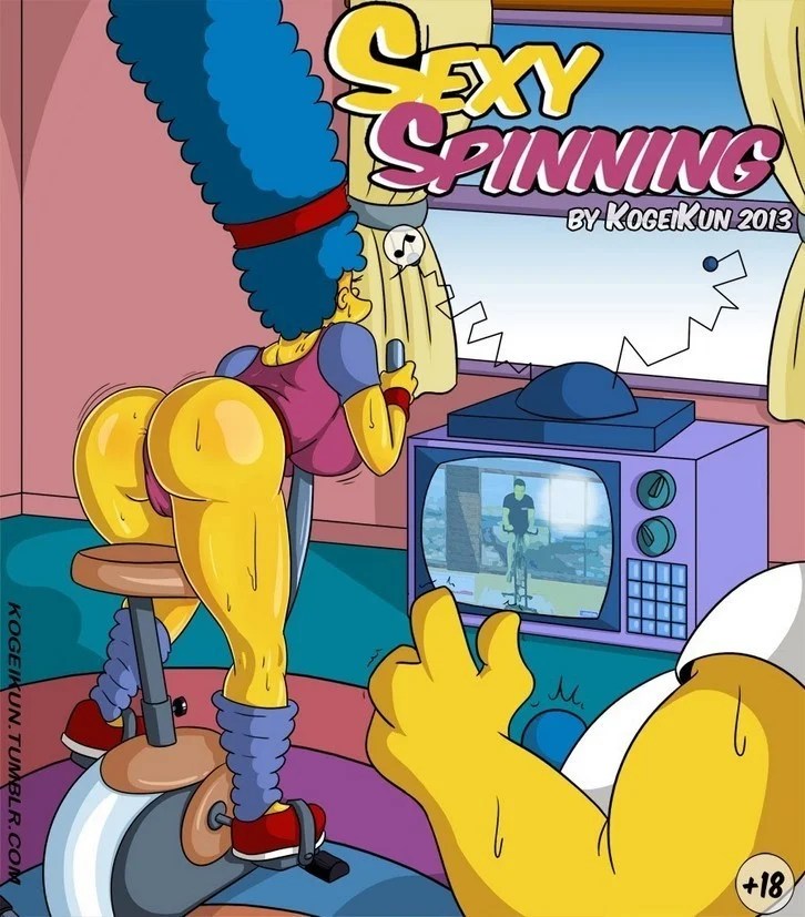 Sexy Spinning – Los Simpsons - bd5a4979ca2f0104f493b21cff7d1e36
