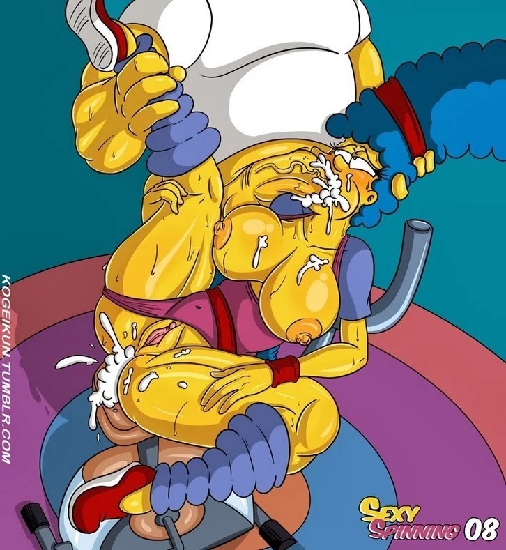 Sexy Spinning – Los Simpsons - a2d615bd78a4d8f9e91433c0e8fbba25